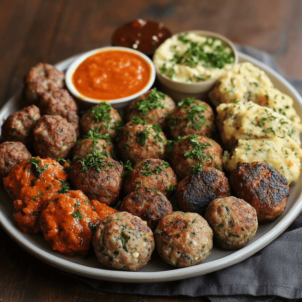 maty_recipes_A_plateful_of_diverse_egg-free_meatball_varietie_196b8e8a-1415-4f6d-9aa7-45eeba093541_1 Meatballs Without Eggs