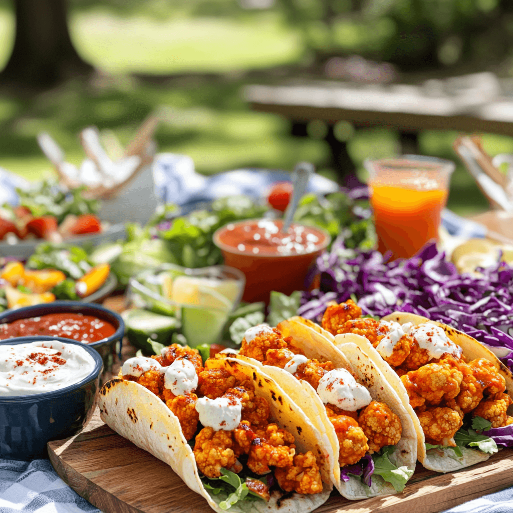 maty_recipes_A_scenic_outdoor_picnic_setup_featuring_buffalo__0ade91a1-f6ee-4321-82c4-17ba0a4f9a1e_1 Buffalo Cauliflower Tacos