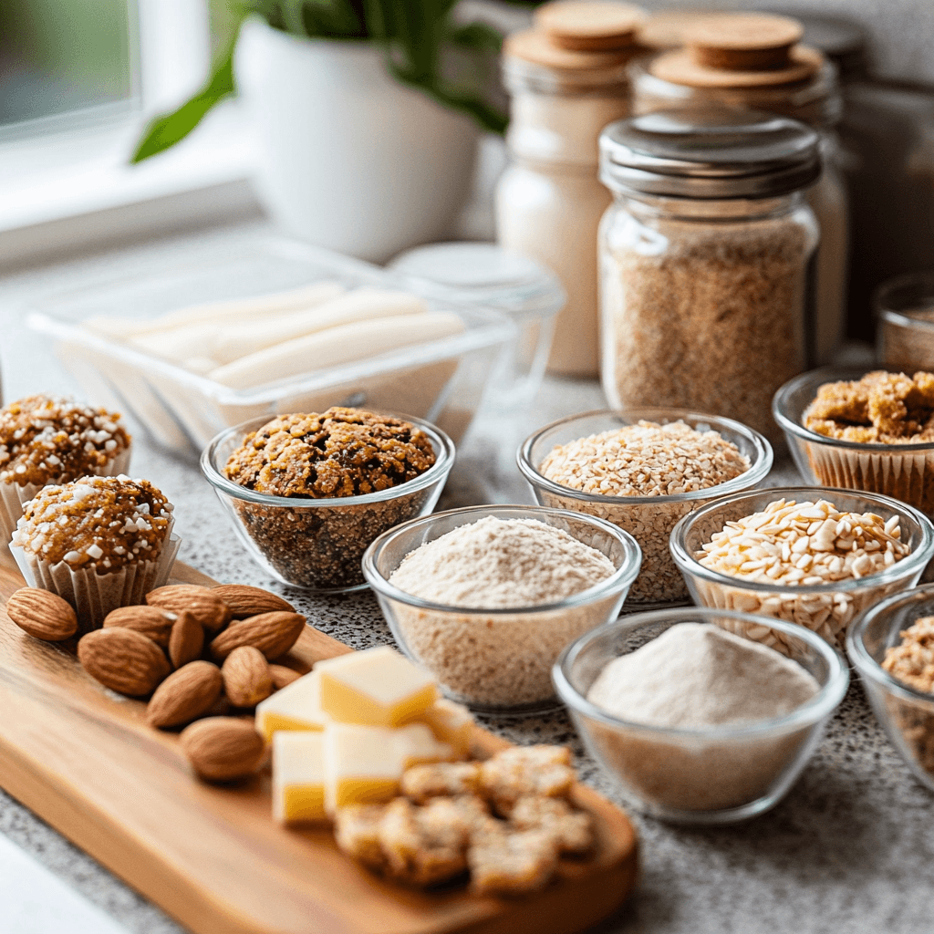 maty_recipes_Ingredients_for_Protein_Muffins_on_a_Kitchen_Cou_2f66a2c0-1878-4ba7-9023-302f5c23f77a_0 Protein Muffins